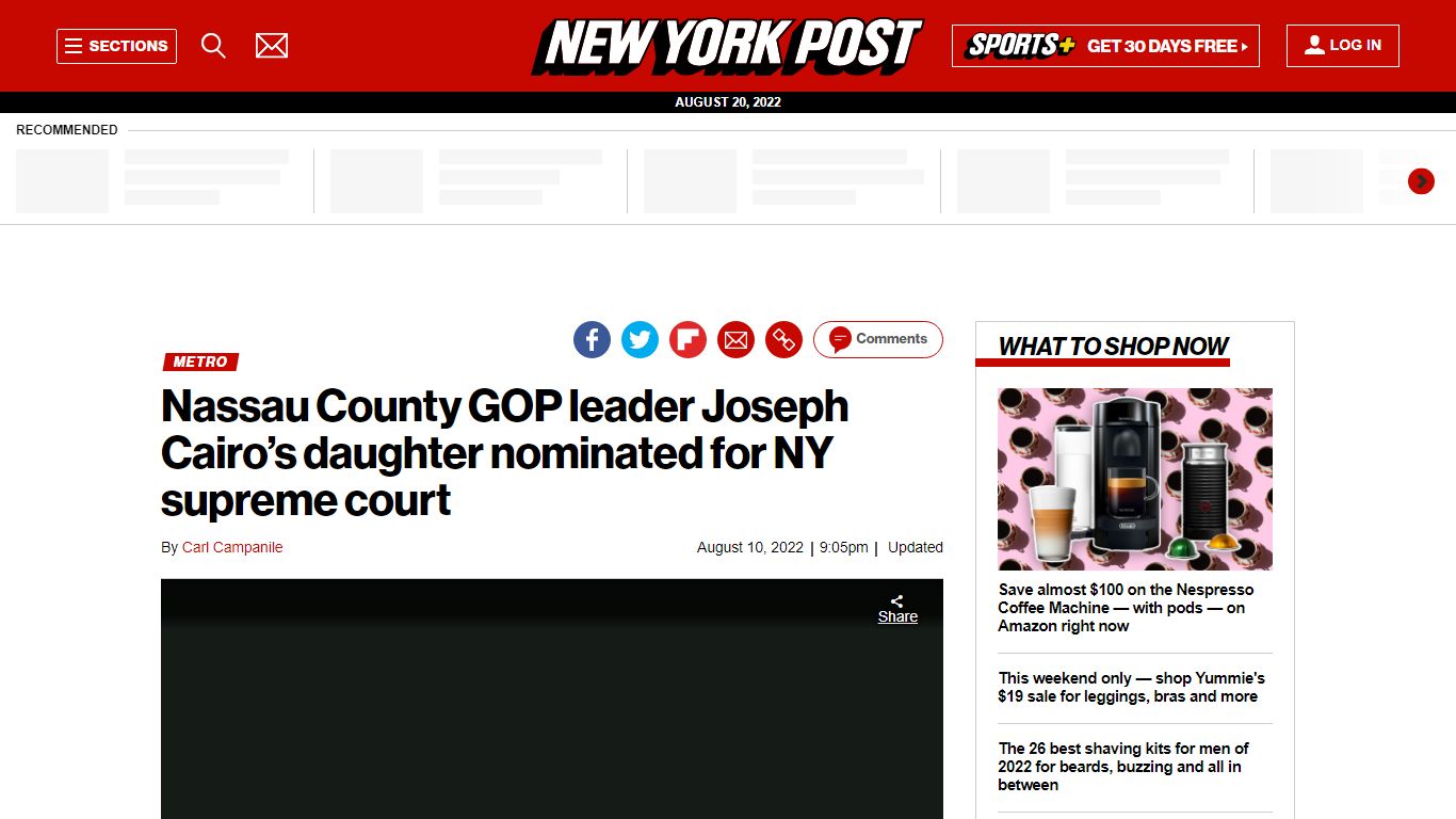 GOP leader Joseph Cairo's daughter nominated for NY supreme court